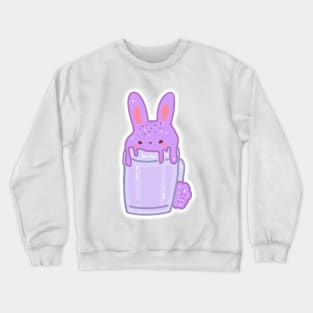 cappucino pets: taro bunny Crewneck Sweatshirt